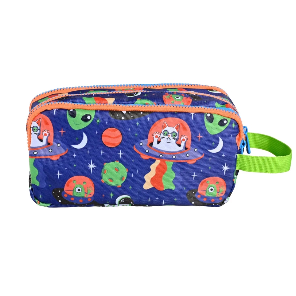 Estuche Roma Blue Space Cat