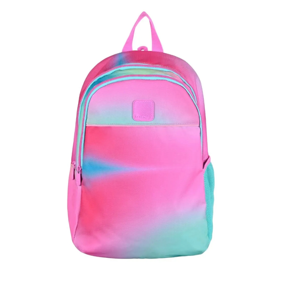 Pack Mochila Estuche Lonchera Gradient In Green