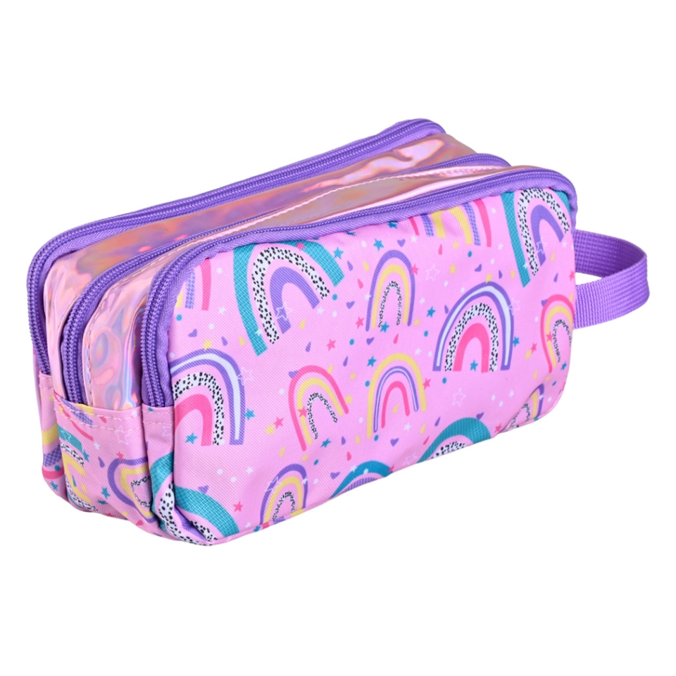 Estuche Roma Pink Rainbow 