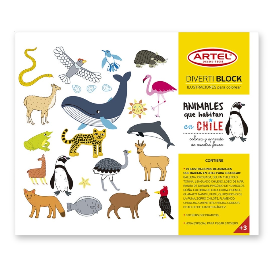 Divertiblock Animales Chilenos