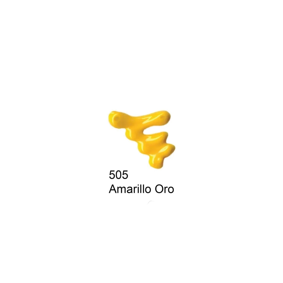 Pintura 3D Brillante Amarillo Oro 35 ml