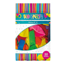 Globo N°12 Colores Surtidos 50 Unidades