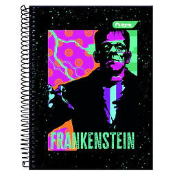 Cuaderno Top Monsters 7 mm 150 Hojas