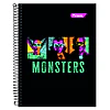 Cuaderno Top Monsters 7 mm 150 Hojas