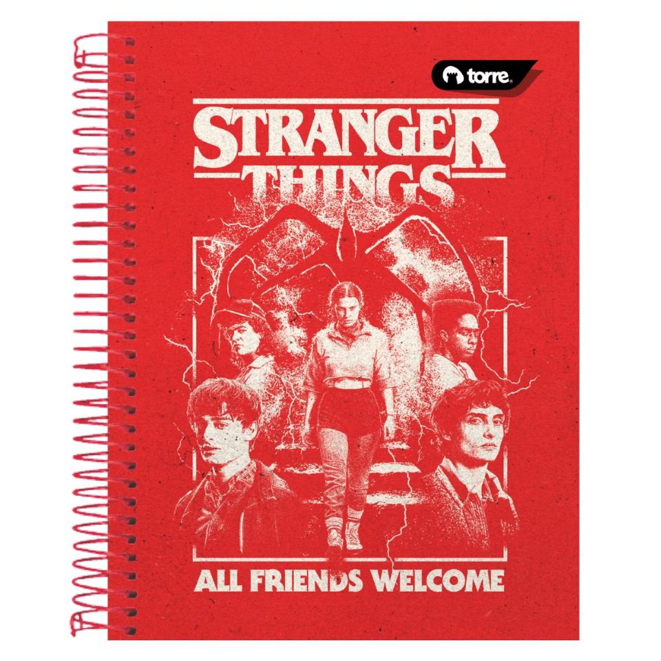 Cuaderno Top Stranger Things 7 mm 150 Hojas