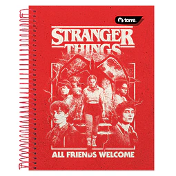 Cuaderno Top Stranger Things 7 mm 150 Hojas