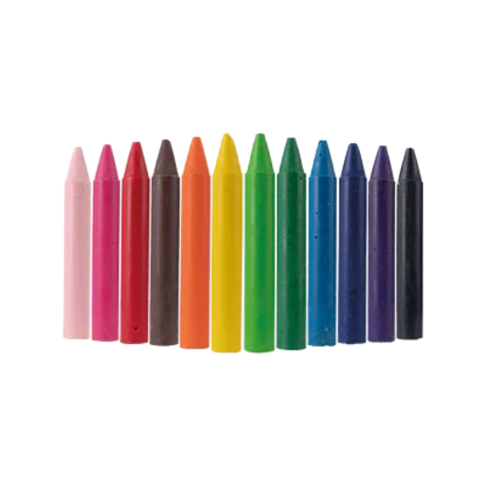 Lápices Cera Extra-Gruesos 12 Colores
