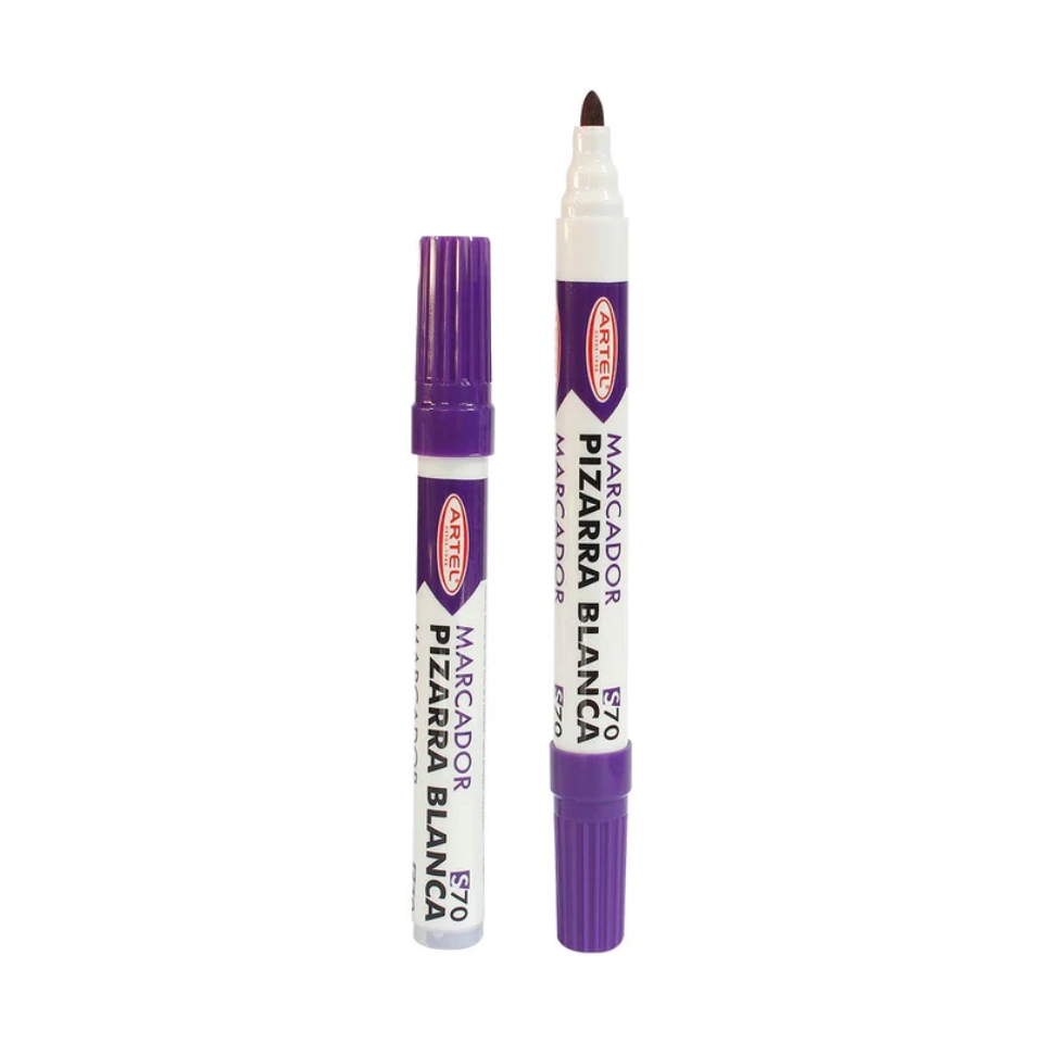 Marcador Pizarra S70 Punta Redonda Morado