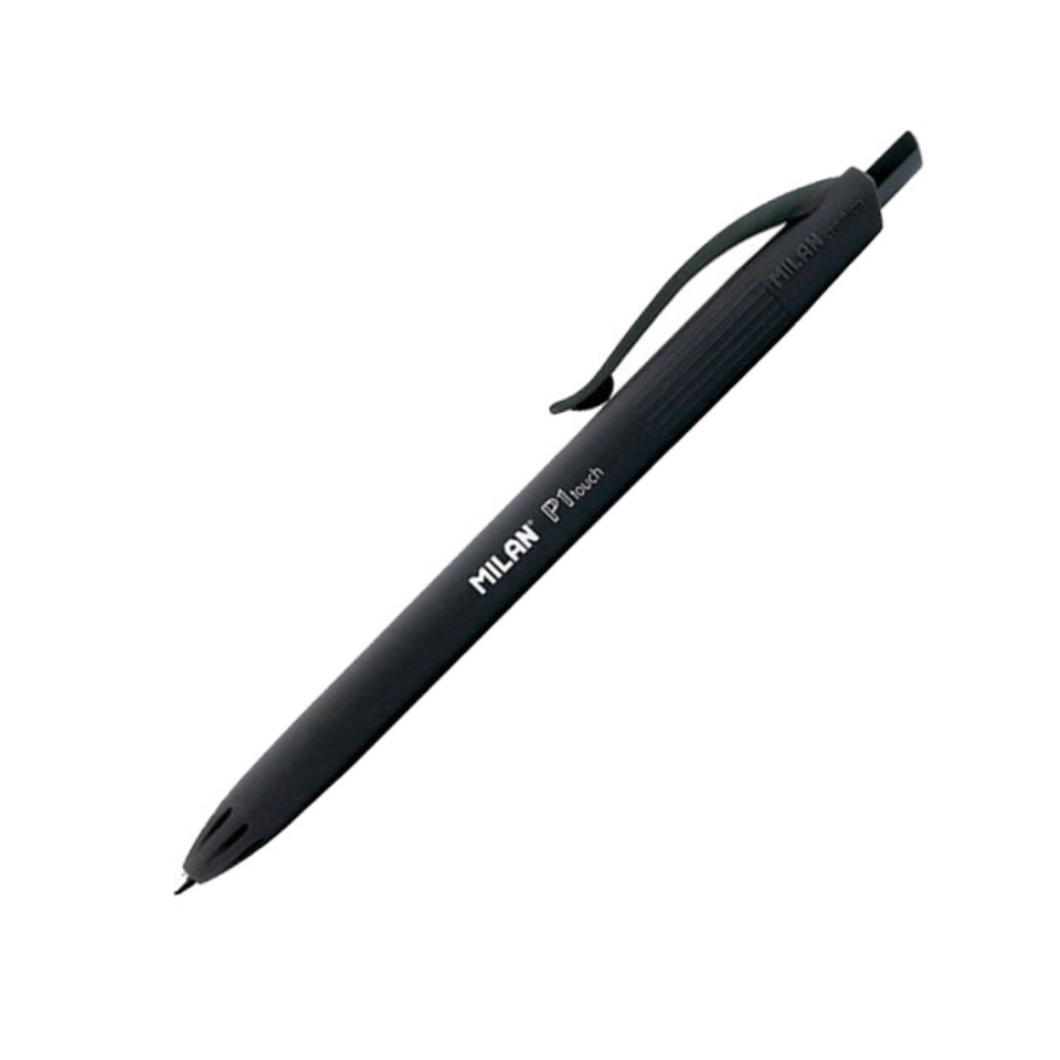 Bolígrafo 1 mm P1 Touch Negro