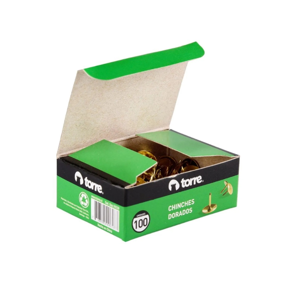 Caja Chinches Dorados 100 Unidades