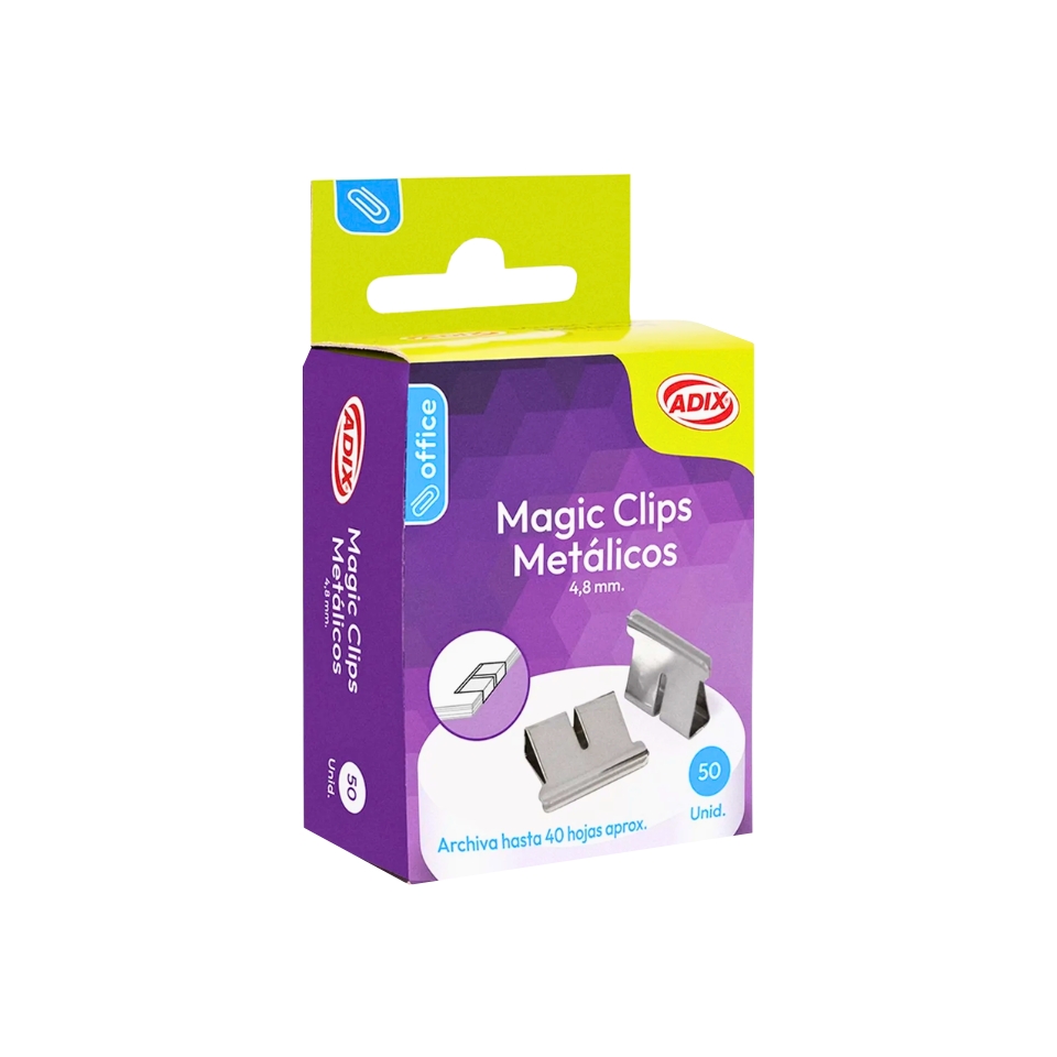 Magic Clip 4,8 mm 50 Unidades