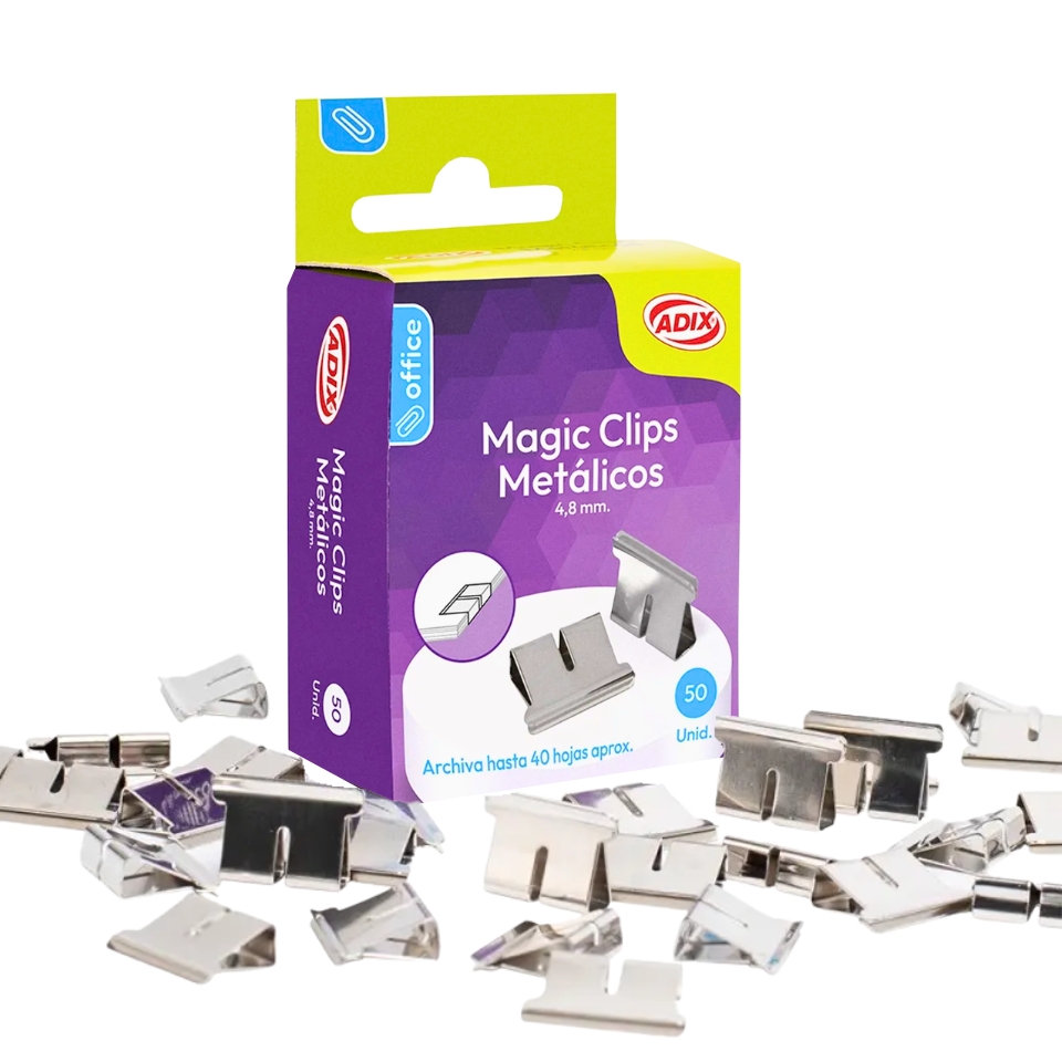 Magic Clip 4,8 mm 50 Unidades
