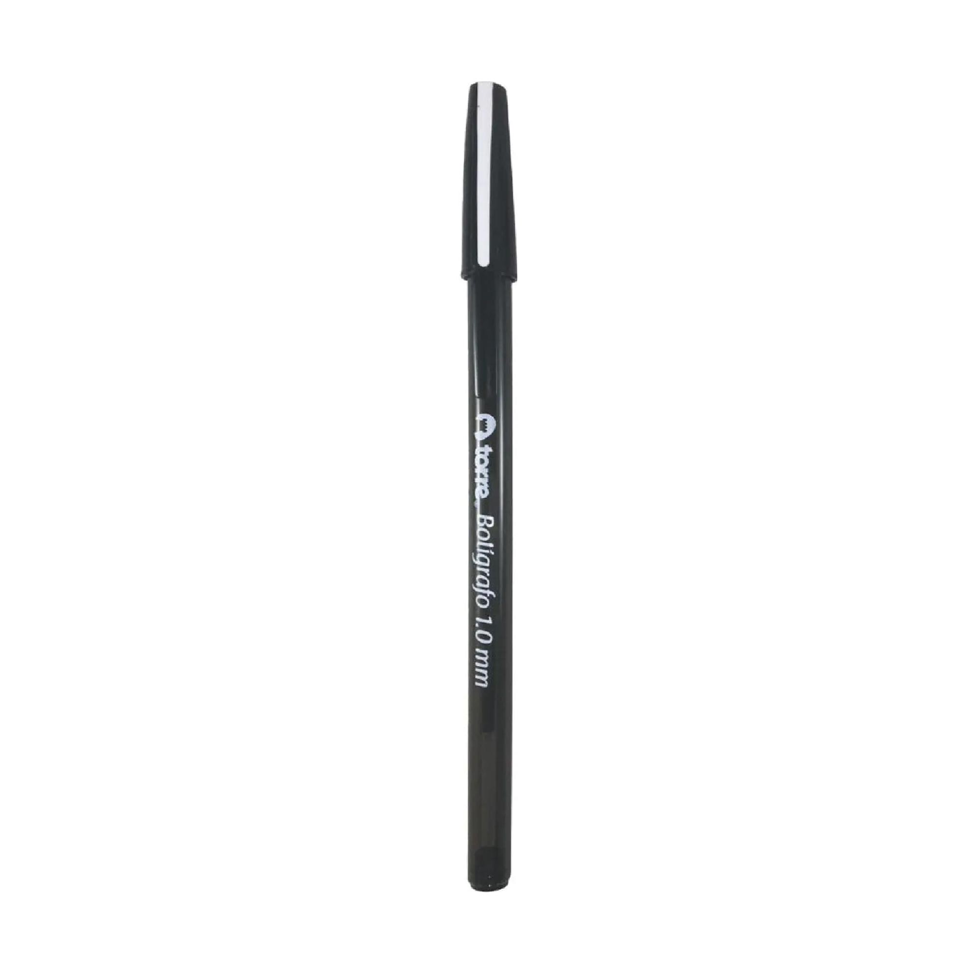 Bolígrafo Pasta Negro 1.0 mm LB