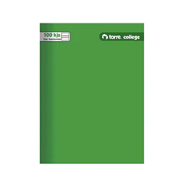 Cuaderno College Liso Caligrafía Horizontal 100 Hojas