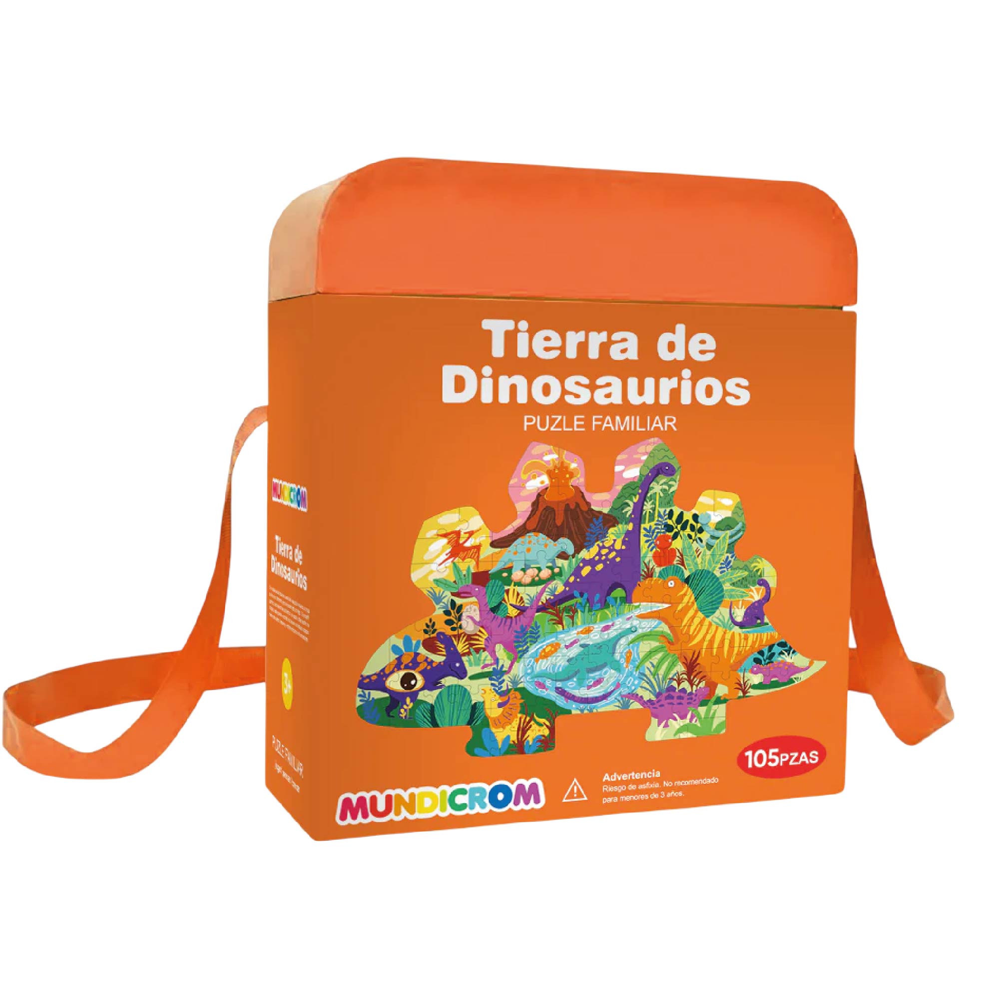 Puzle Tierra de Dinosaurios 105 Piezas