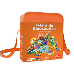 Puzle Tierra de Dinosaurios 105 Piezas
