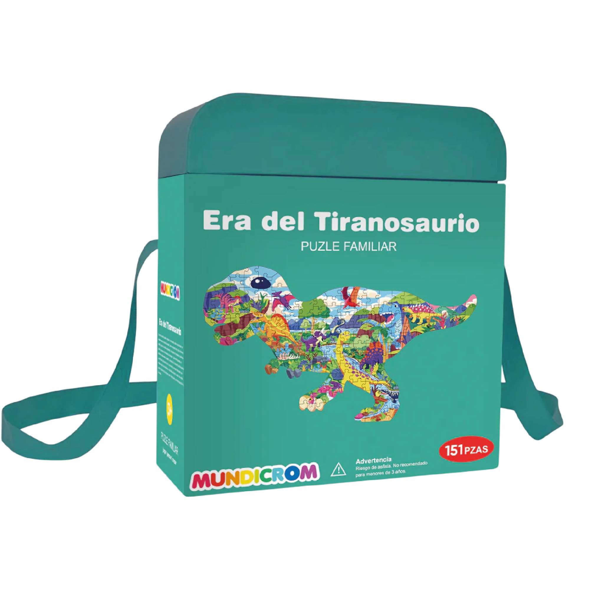 Puzle Era del Tiranosaurio 151 Piezas
