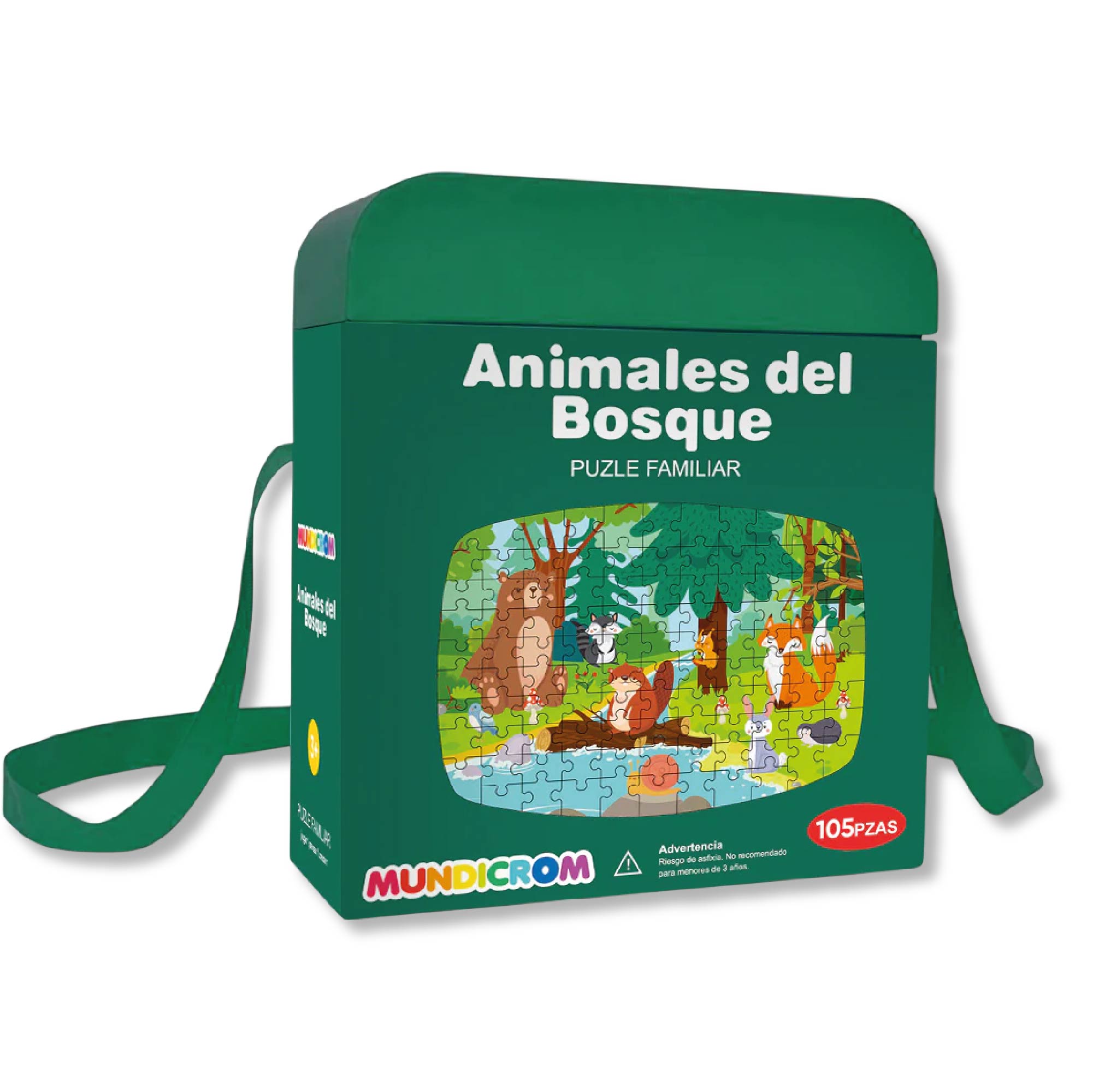 Puzle Animales del Bosque 105 Piezas