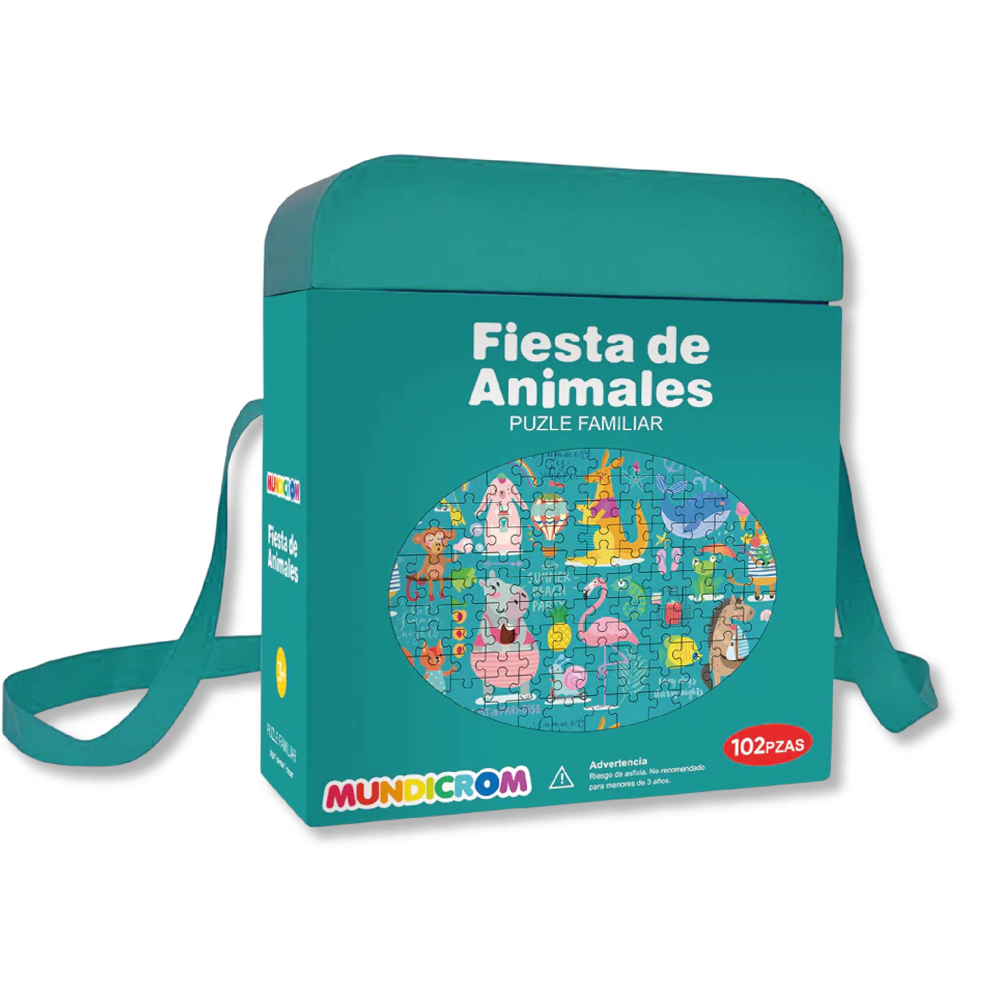 Puzle Fiestas de Animales 102 Piezas
