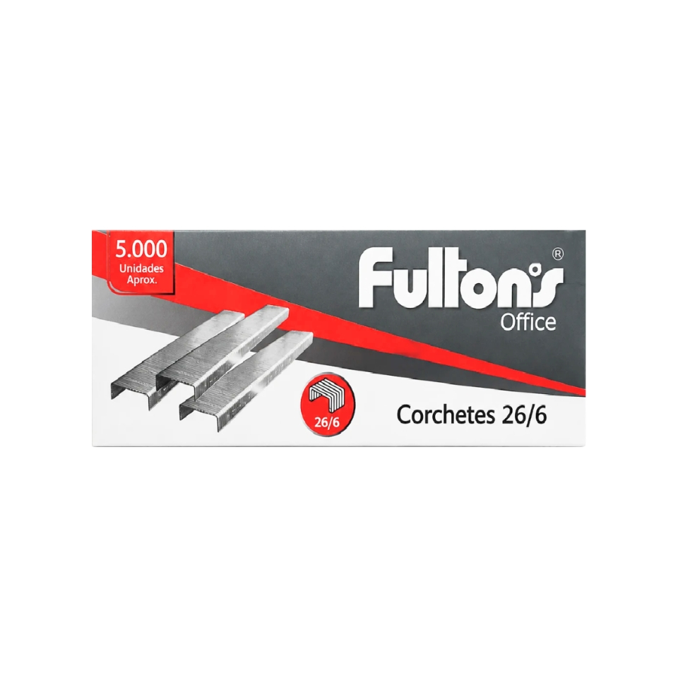 Corchetes 26/6 5.000 Unidades
