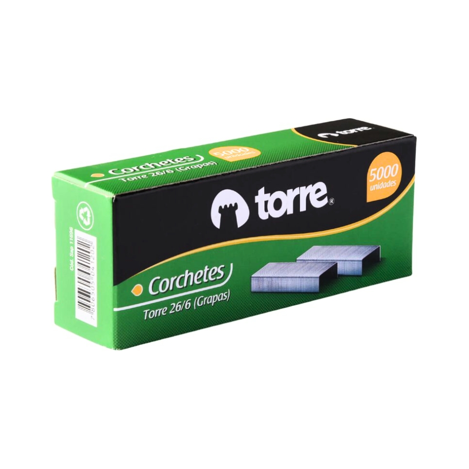 Corchetes 26/6 5.000 Unidades