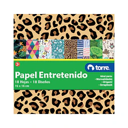 Fajo Papel Entretenido 18 Hojas