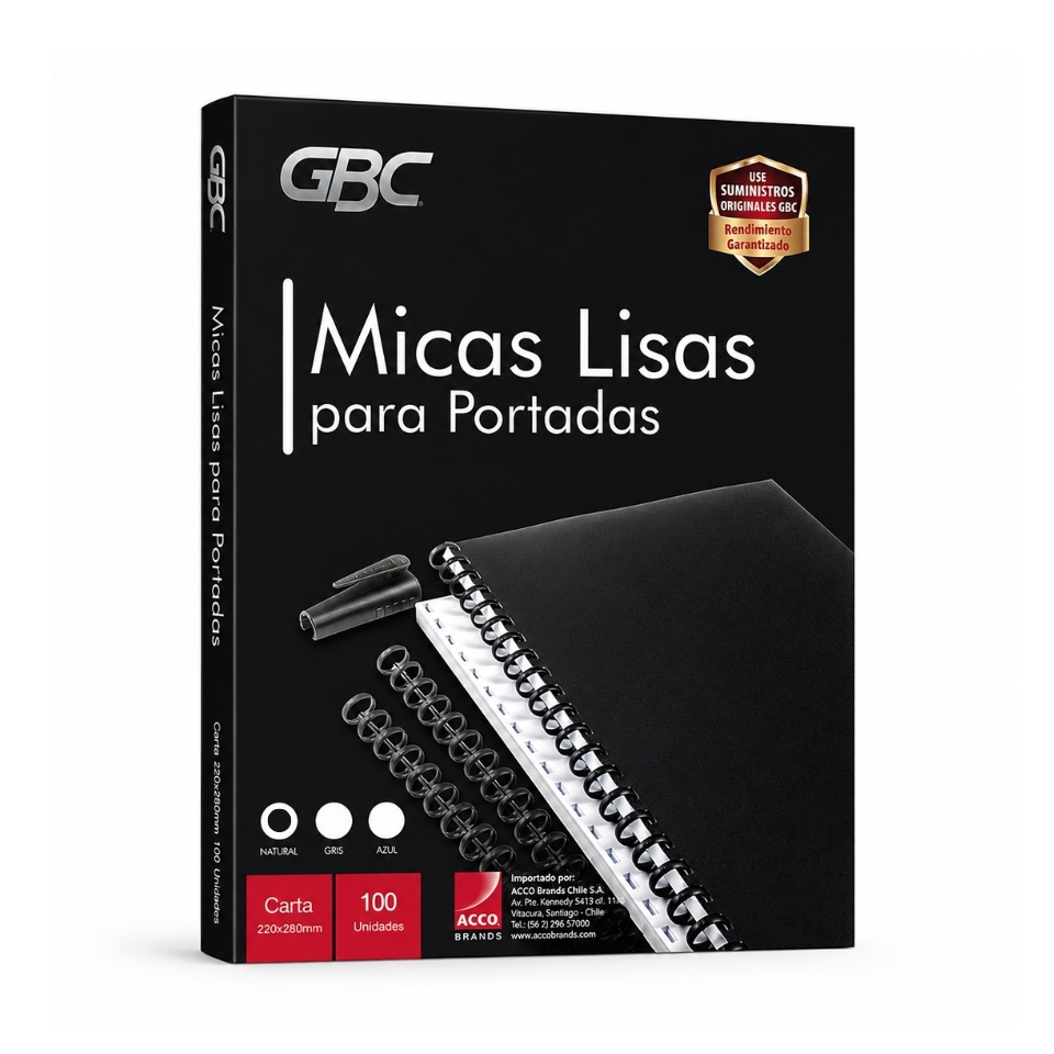 Mica Lisa Carta Natural 100 Unidades