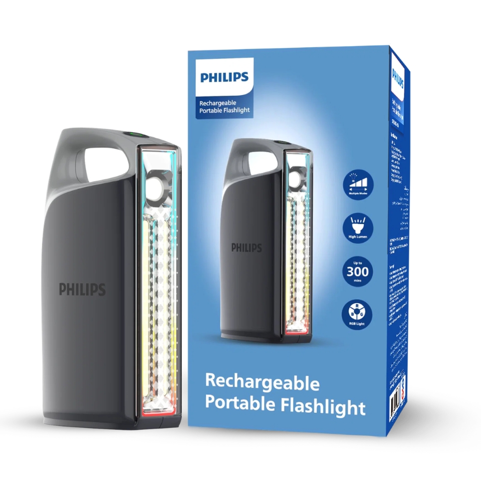 Linterna Recargable Multifunción Portátil
