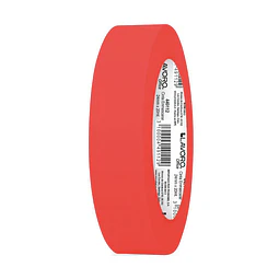 Cinta Masking 24 mm 20 metros Rojo 