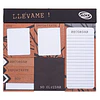 Set Nota Adhesiva Magnética Diseño Kraft