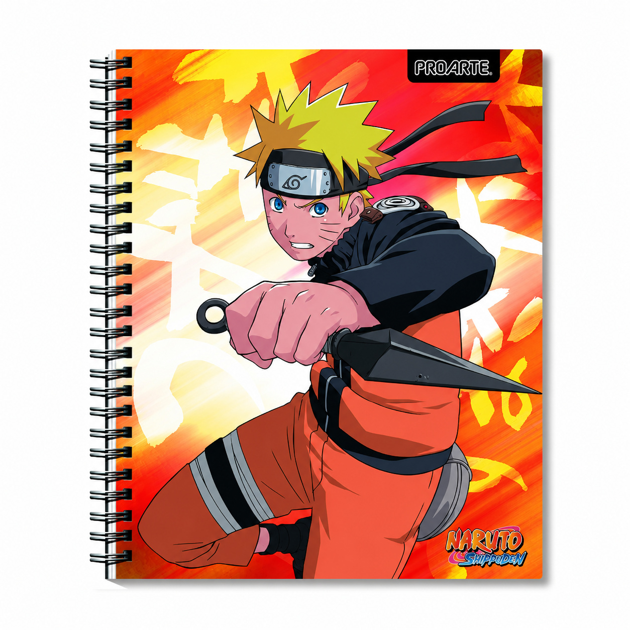 Cuaderno Universitario Naruto 7 mm 100 Hojas