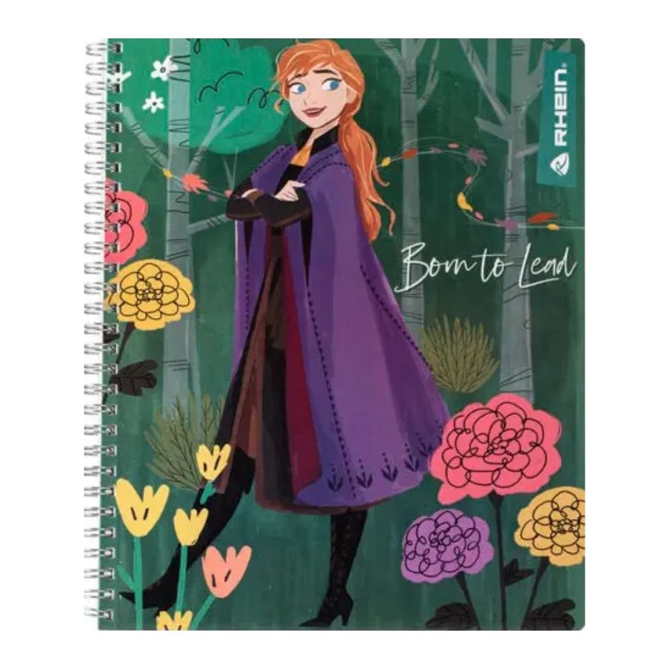 Cuaderno Universitario Frozen 100 Hojas