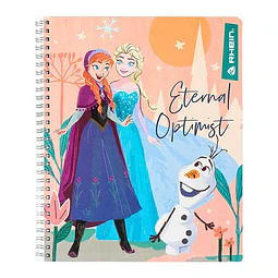 Cuaderno Universitario Frozen 100 Hojas