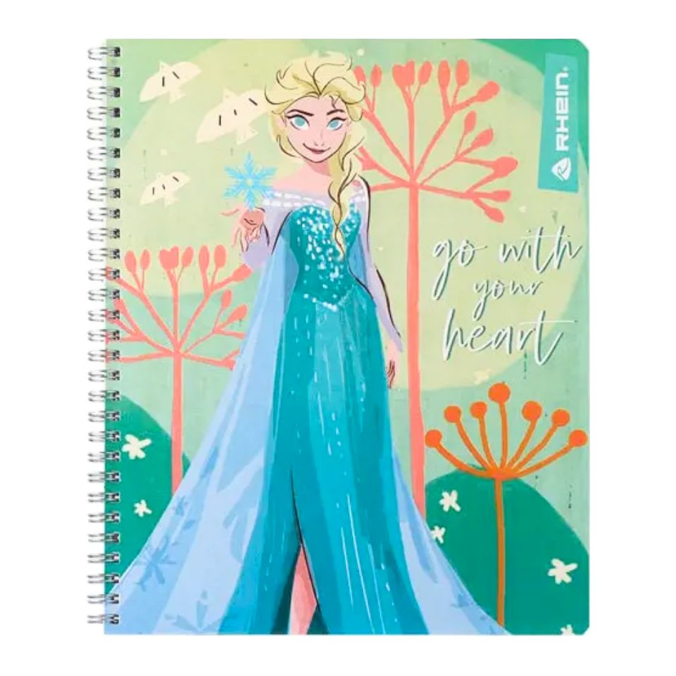 Cuaderno Universitario Frozen 100 Hojas