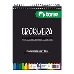 Croquera 16x21 100 Hojas Imagia