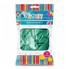 Globos N°12 Chrome Verdes 12 Unidades