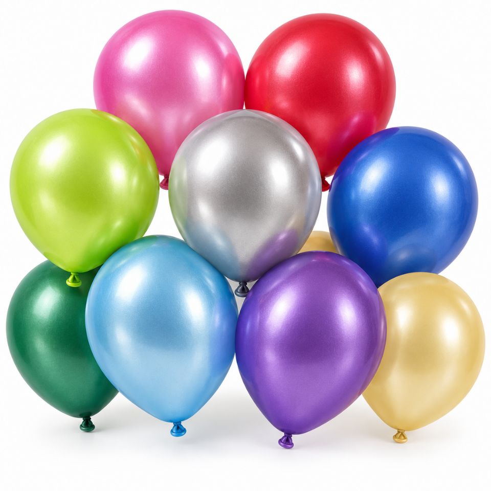 Globos N°12 Perlados Surtidos 50 Unidades