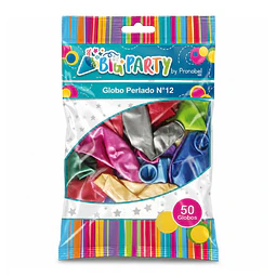 Globos N°12 Perlados Surtidos 50 Unidades