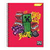 Cuaderno Universitario Minecraft 7 mm 100 Hojas