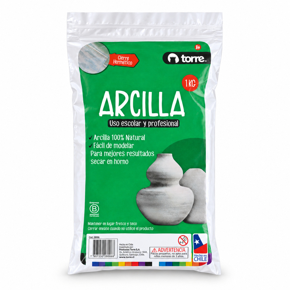 Arcilla 1 kg