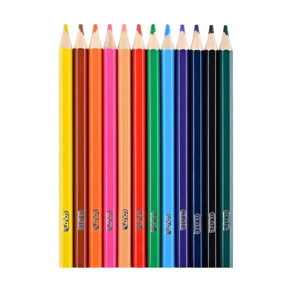 Lápices de Colores Jumbo 12 Colores