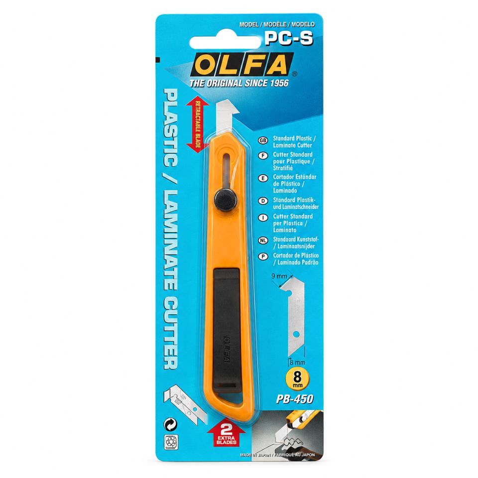 Cuchillo Cortador de Acrílico Pequeño con Seguro