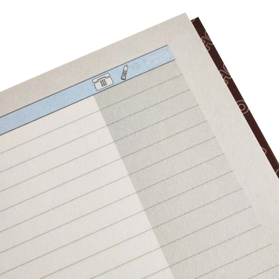 Cuaderno Índice 1/2 Oficio 192 Hojas
