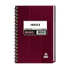 Cuaderno Índice 1/2 Oficio 96 Hojas