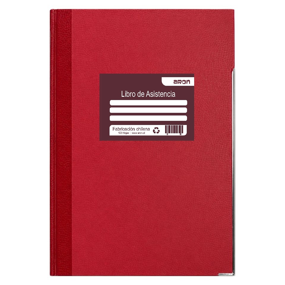 Libro de Asistencia 100 Hojas