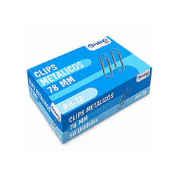 Clips Estriados 78 mm 50 Unidades
