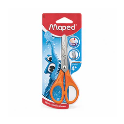 Tijera Escolar Soft Naranja 13 cm