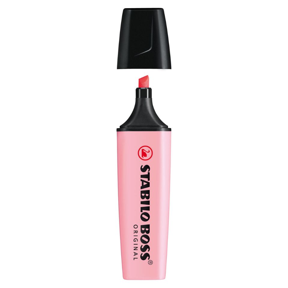 Destacador Boss Pastel Rosa