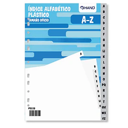 Separador Alfabético A-Z Vinil