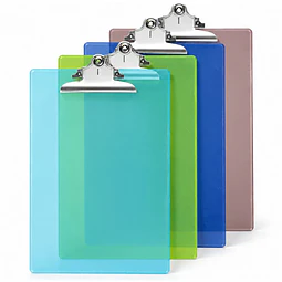 Anotador Acrílico de Color con Apretador